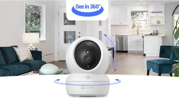 CS-H6c-R105-1L3WF] Ezviz - Cámara IP Inalámbrica con Paneo e Inclinación 2K [3MP] WiFi Lente 4mm