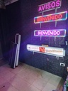 Aviso led medidas 1mt x 20cm p5 exterior