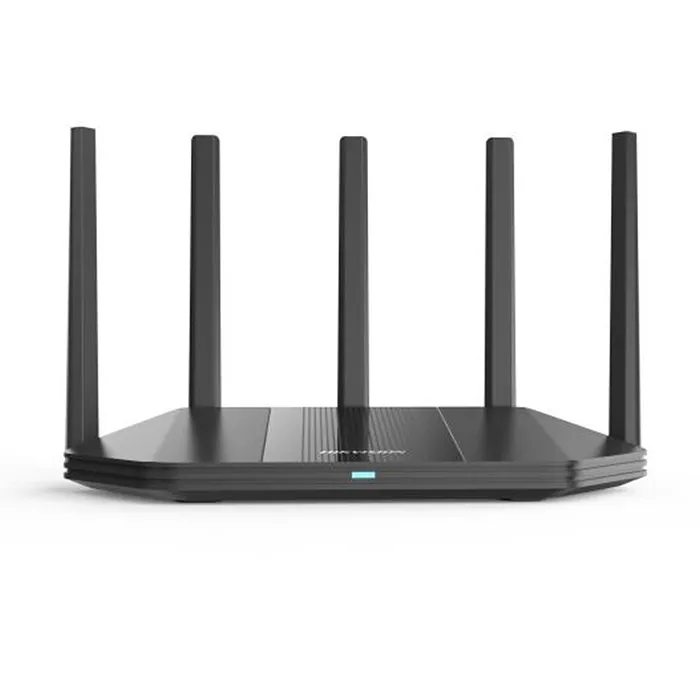 [DS-3WR18X] Hikvision - Router Inalámbrico Wifi 6 Hasta 1800 Mbps Doble Banda AC (2.4 GHz y 5 GHz) 4 Puertos 1000 Mbps 4 Antenas Omnidireccional Beamforming Optimizado.