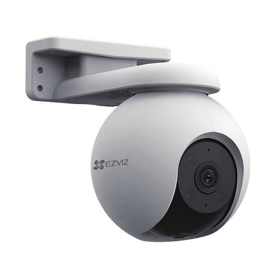 [CS-H8-R100-1J5WKFL-4mm] Ezviz - Cámara WiFi PTZ H8 Pro 3K (5 Megapíxel), Resistente a Intemperie, IP65, Visión Nocturna a Color, Audio Bidireccional, 