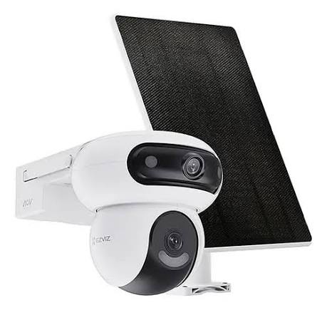 CS-HB90/SP-R100 KIT CAMARA Wi-Fi DUAL EZVIZ 2K (2560 x 1440 píxeles) +Panel solar 360° Wi-Fi 6 (2,4 GHz), VICION NOCTURNA A COLR