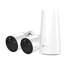 EZVIZ CS-BC1-B2-B0 KIT DE ESTACIÓN BASE Y 2 CAMARAS CON BATERIA