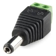 Conector 12V Macho 2.1mm [1 Unidad]