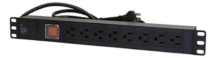 PDU-15AEU8T] Onlink - Regleta Rack PDU 1U 8 Tomas 15Amp 110V 1650W 483x44x44mm