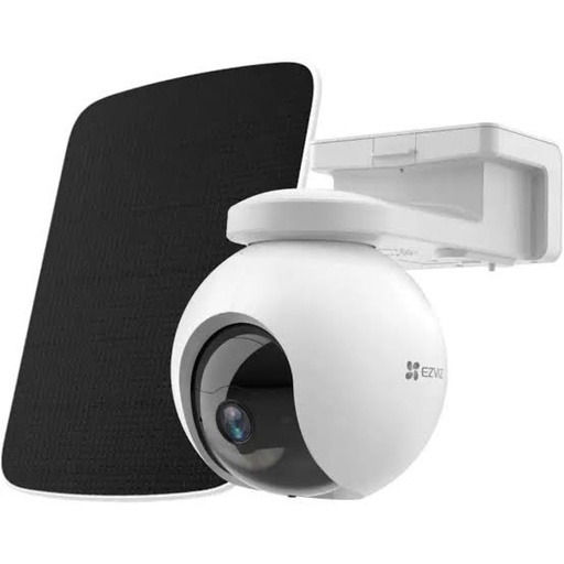 [CS-CB8c/SP-R100] CAMARA CB8 Lite KIT (4MP) 2k+ EXTERIOR PT. CONECTIVIDAD WIFI CON PANEL SOLAR INCLUIDO.