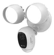 EZVIZ [CS-LC1C-A0-1F2WPFRL 2.8MM] CAMARA INTELIGENTE CON LUZ DE SEGURIDAD INTEGRADA, CAMARA IP HD 1080P 2MP WIFI, LUZ 