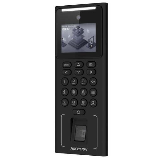 [DS-K1T321MFWX] Hikvision - Terminal Min Moe WiFi Facial, Huella,Pin, Tarjeta Mifare, Control de Acceso o Asistencia